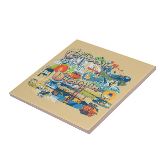 カリフォルニアドリーミングホームデコール タイル (側面)