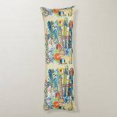 カリフォルニアドリーミングホームデコール ボディピロー (裏面 (縦))