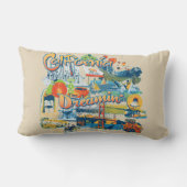 カリフォルニアドリーミングホームデコール ランバークッション (裏面)