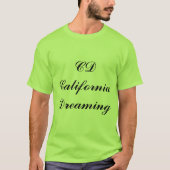 カリフォルニアドリーミングモノグラム Tシャツ (正面)