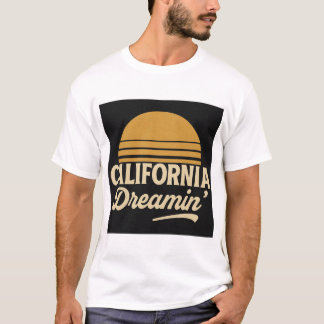 カリフォルニアドリーミンレトロサンセットデズ Tシャツ