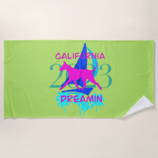 カリフォルニアドリーミン2023 AHTCAナショナル ビーチタオル