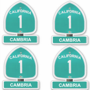 カリフォルニアハイウェイ1カンブリアのシール シール