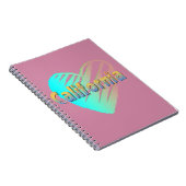 カリフォルニアハート ノートブック (右側)