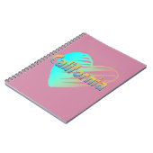 カリフォルニアハート ノートブック (左側)