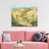 カリフォルニアバレーファームモーリスブラウンファインアート キャンバスプリント (インサイチュ (リビング))