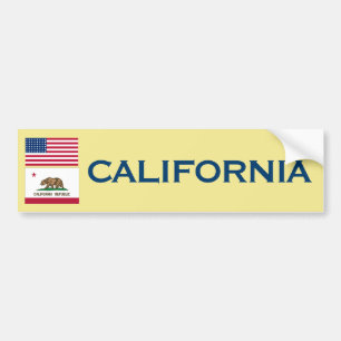 カリフォルニアバンパーステッカー バンパーステッカー