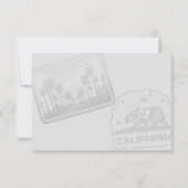カリフォルニアパスポート 出欠カード (裏面)