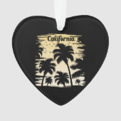 カリフォルニアパームツリー オーナメント (正面)
