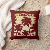 カリフォルニアパームツリー クッション (ブランケット)