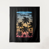 カリフォルニアパームツリー タペストリー (正面)