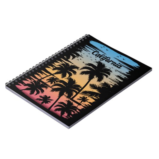 カリフォルニアパームツリー ノートブック (左側)