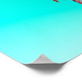 カリフォルニアパームツリー ポスター (角)