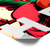 「カリフォルニアヒート」オートバイバーブ ポスター (角)