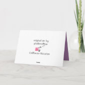 カリフォルニアビクトリア時代の人 カード (裏面)