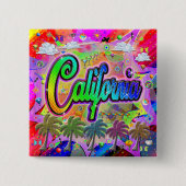 カリフォルニアビスタ表現ボタン 缶バッジ (正面)
