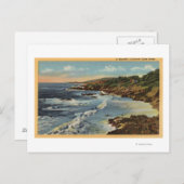 カリフォルニアビューティフルカリフォルニア沿岸のシーン ポストカード (正面/裏面)