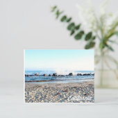 カリフォルニアビーチの郵便はがき|の波 ポストカード (スタンド正面)