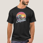 カリフォルニアビーチウェーブス Tシャツ (正面)