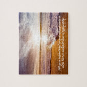 カリフォルニアビーチウェーブズシースケープ感動的DIY ジグソーパズル (縦)