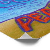 カリフォルニアビーチエンジェルアートポスター ポスター (角)