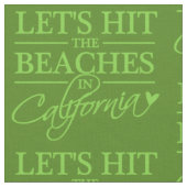 カリフォルニアビーチカスタムズ色布 ファブリック (クローズアップ)
