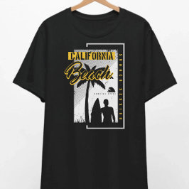 カリフォルニアビーチサーフィンスタイルTシャツ Tシャツ