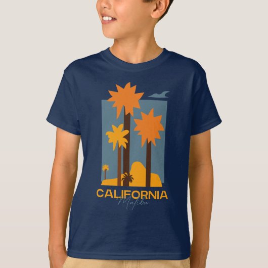 カリフォルニアビーチティー Tシャツ (正面)