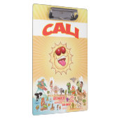 カリフォルニアビーチパラダイスクリップボード クリップボード (右)