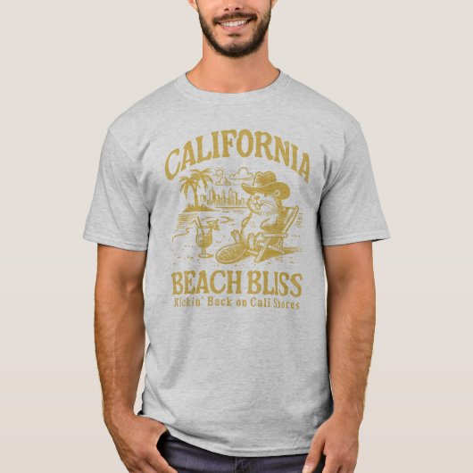 カリフォルニアビーチブリスオンカリショアーズ Tシャツ (正面)