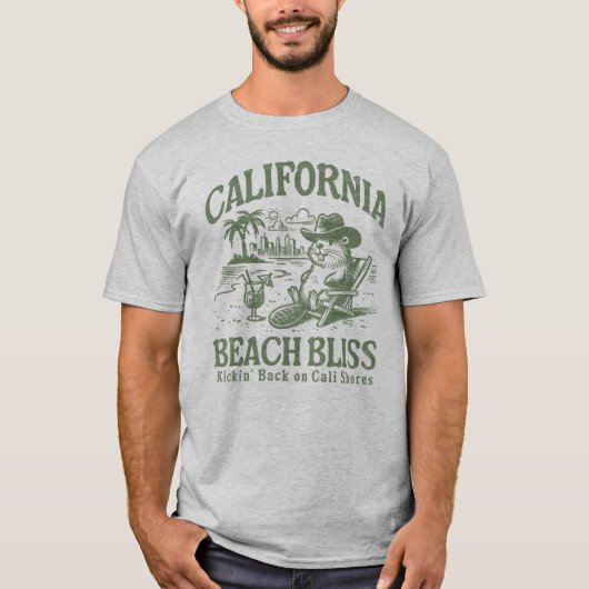 カリフォルニアビーチブリスオンカリショアーズ Tシャツ (正面)