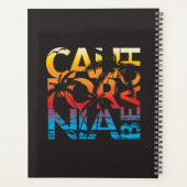 カリフォルニアビーチポスター プランナー手帳 (裏面)