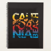 カリフォルニアビーチポスター プランナー手帳 (正面)