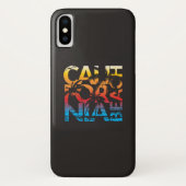 カリフォルニアビーチポスター Case-Mate iPhoneケース (裏面)