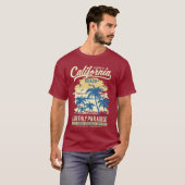 カリフォルニアビーチメンズtシャツ tシャツ (正面フル)