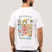カリフォルニアビーチライフシャツ Tシャツ (裏面)