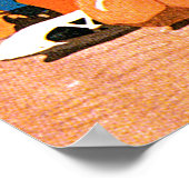 カリフォルニアビーチヴィンテージ旅行ポスター ポスター (角)