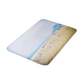 カリフォルニアビーチ海シーグルライフガードブース バスマット (アングル)