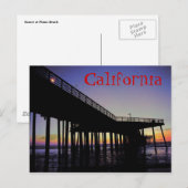 カリフォルニアピアはがき ポストカード (正面/裏面)