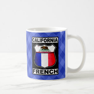カリフォルニアフランスのアメリカンマグ コーヒーマグカップ