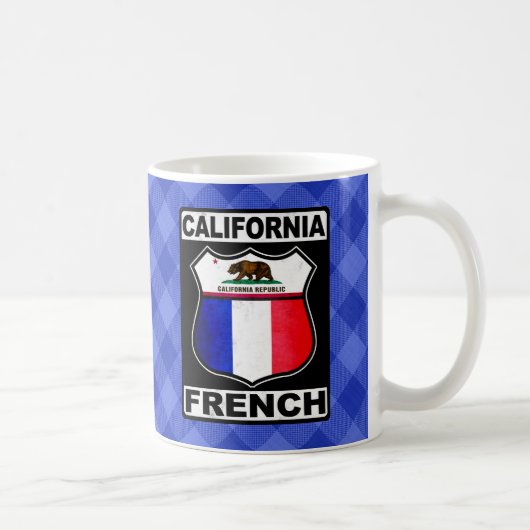 カリフォルニアフランスのアメリカンマグ コーヒーマグカップ (右)