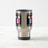 カリフォルニアフランスのアメリカ人 トラベルマグ (中央)