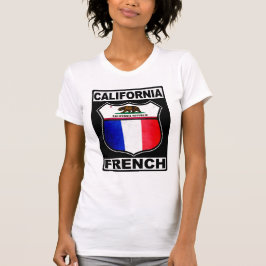 カリフォルニアフランスのアメリカ人 Tシャツ
