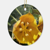 カリフォルニアフランネルブッシュ セラミックオーナメント (左)