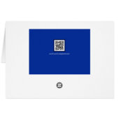 カリフォルニアブルージェイスバードサンキューカード (裏面横)