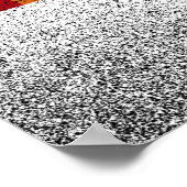 カリフォルニアプライドフラグ – .png ポスター (角)