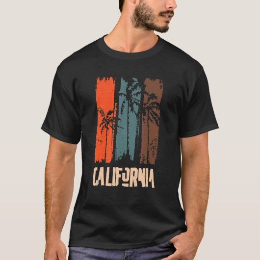 カリフォルニアプライド州トラベルアメリカヴィンテージ Tシャツ (正面)