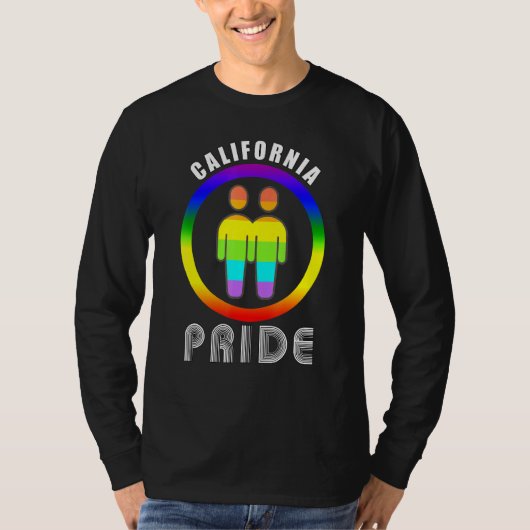 カリフォルニアプライド月LgbtqiaゲイプライドツーゲイD Tシャツ (正面)