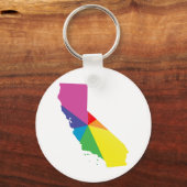 カリフォルニアプライド。 キーホルダー (正面)