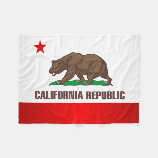 カリフォルニアプライド フリースブランケット (正面(横))